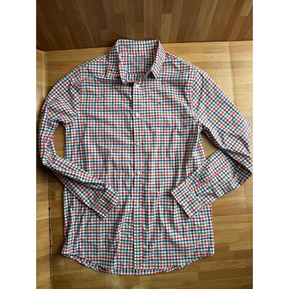 Vineyard Vines classic Murray button-down shirt size boys XL